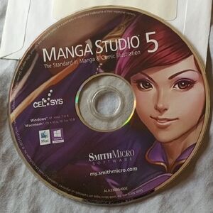 Manga Studio 5. Smith Micro Software CD